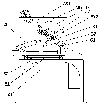 Dismantling device for electronic components of waste electronic circuit board