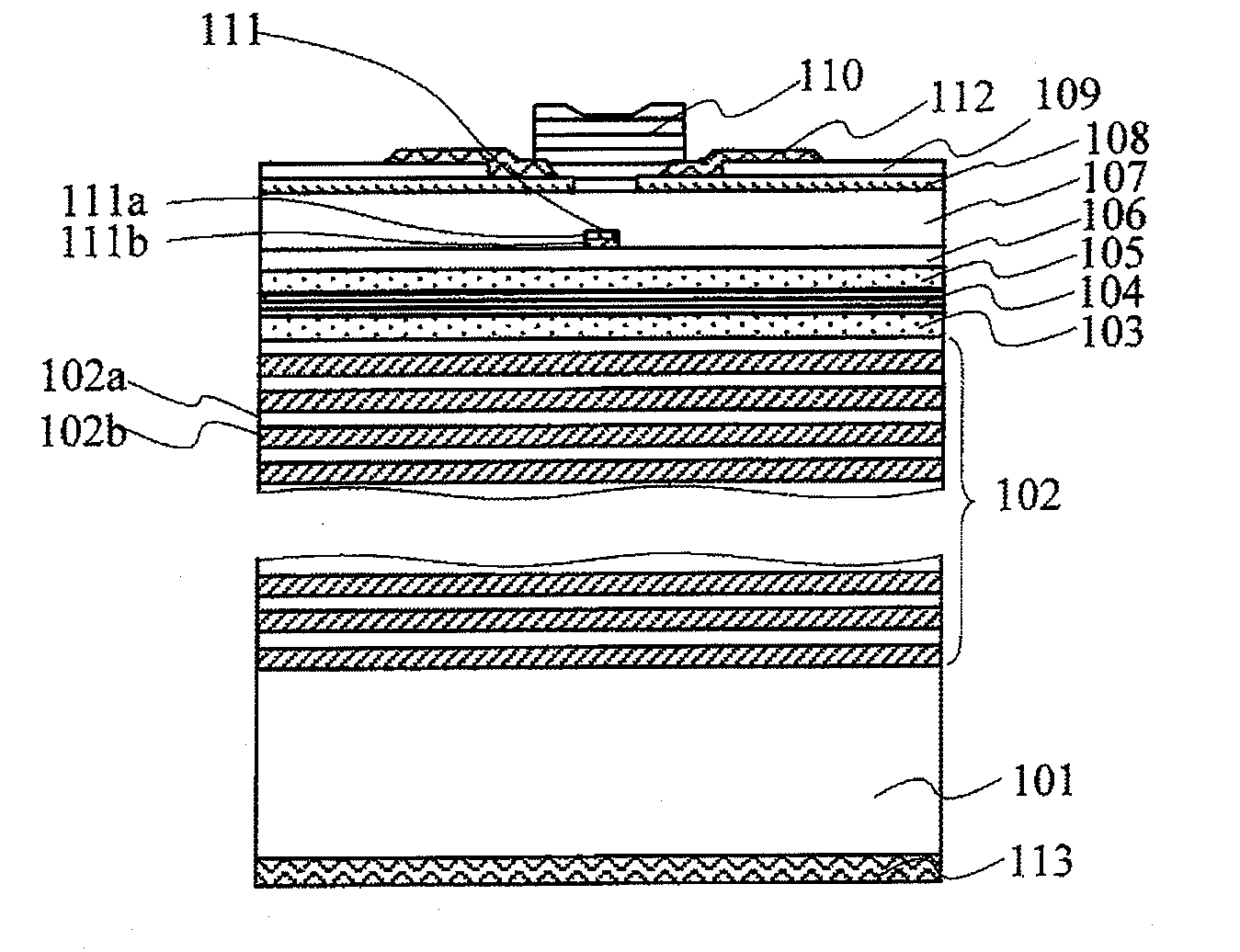 Vertical cavity surface emitting semiconductor laser device