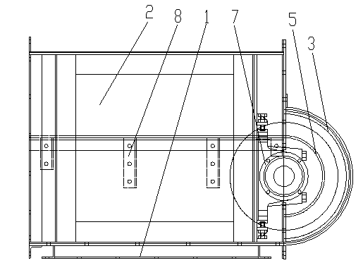 Scraper conveyor head