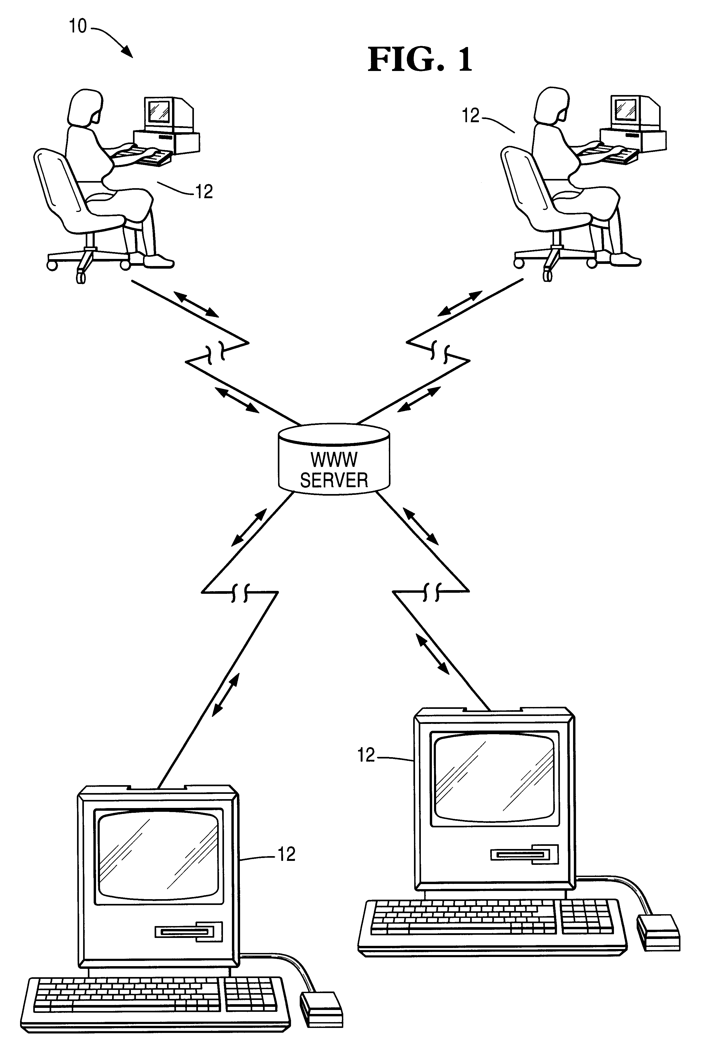 System and method for conducting an electronic auction over an open communications network