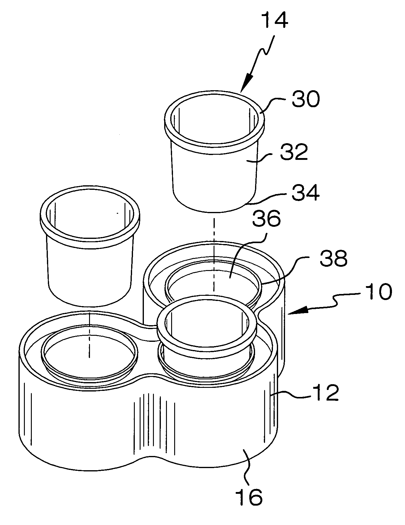 Pet food tray