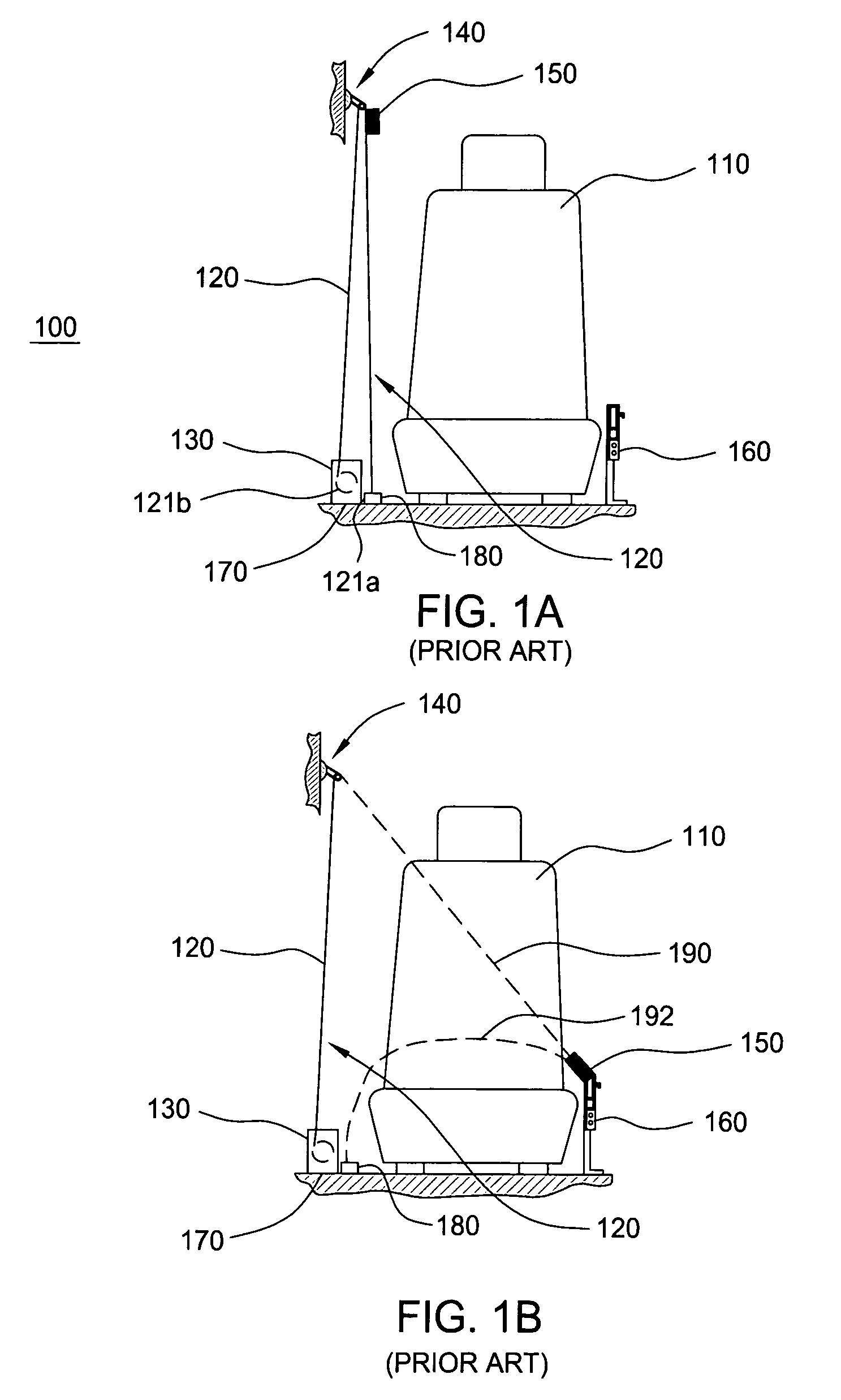 Method and apparatus for use on a safety belt system for restraining the movement of an occupant or child seat