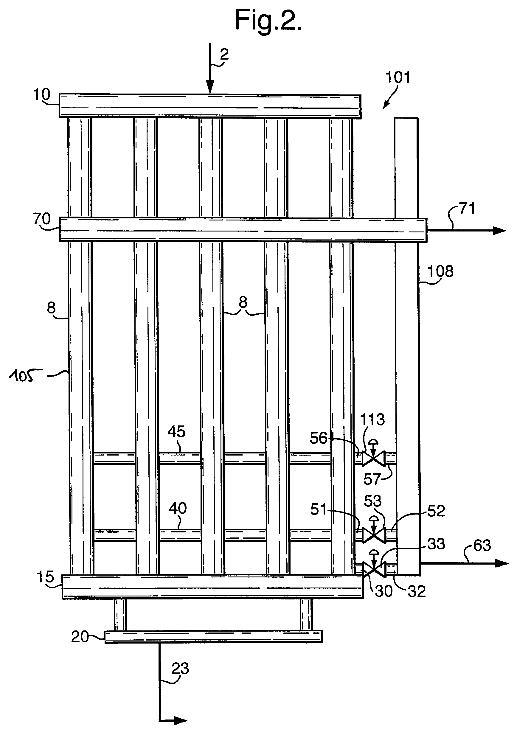 System and method for separating a fluid stream