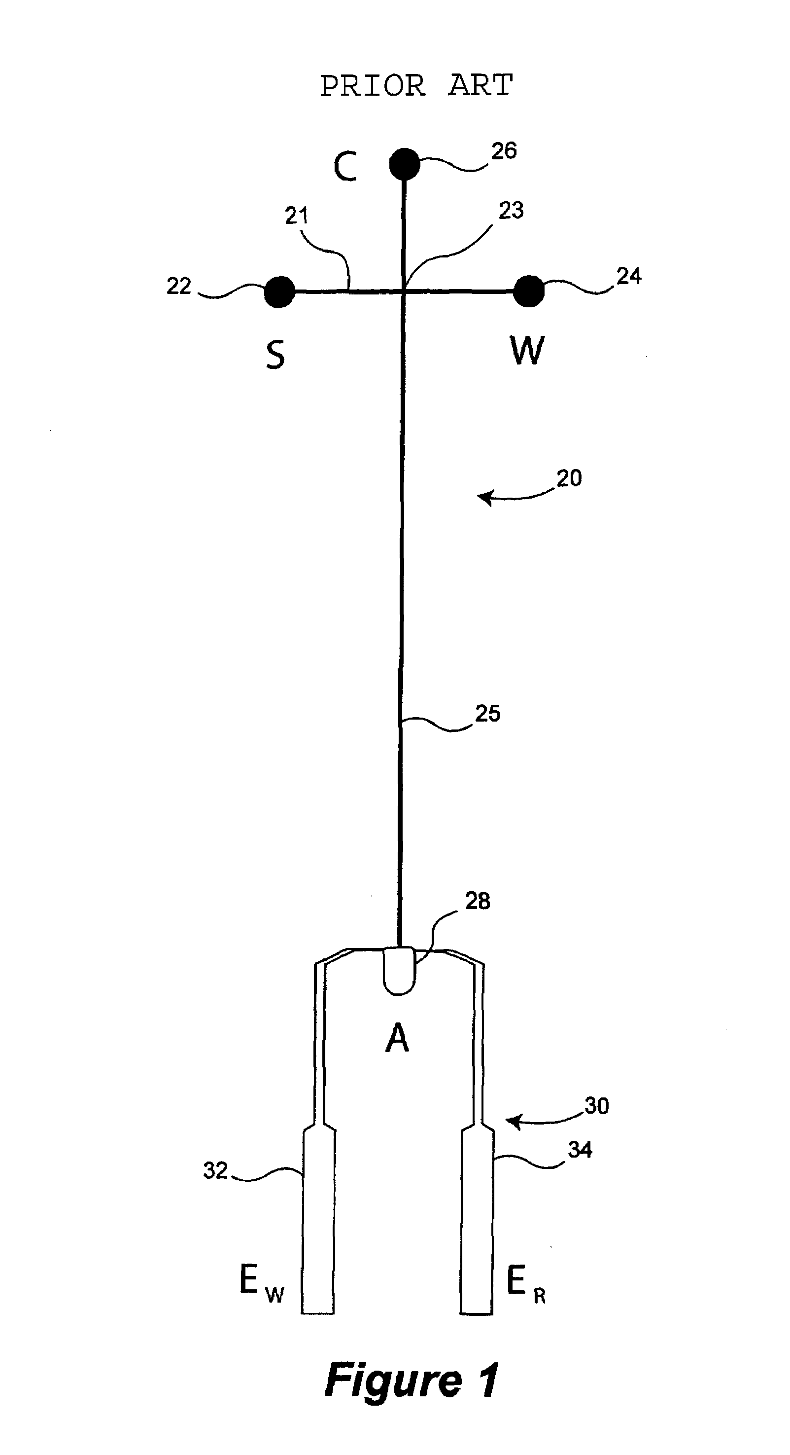 Separation system with a sheath-flow supported electrochemical detector