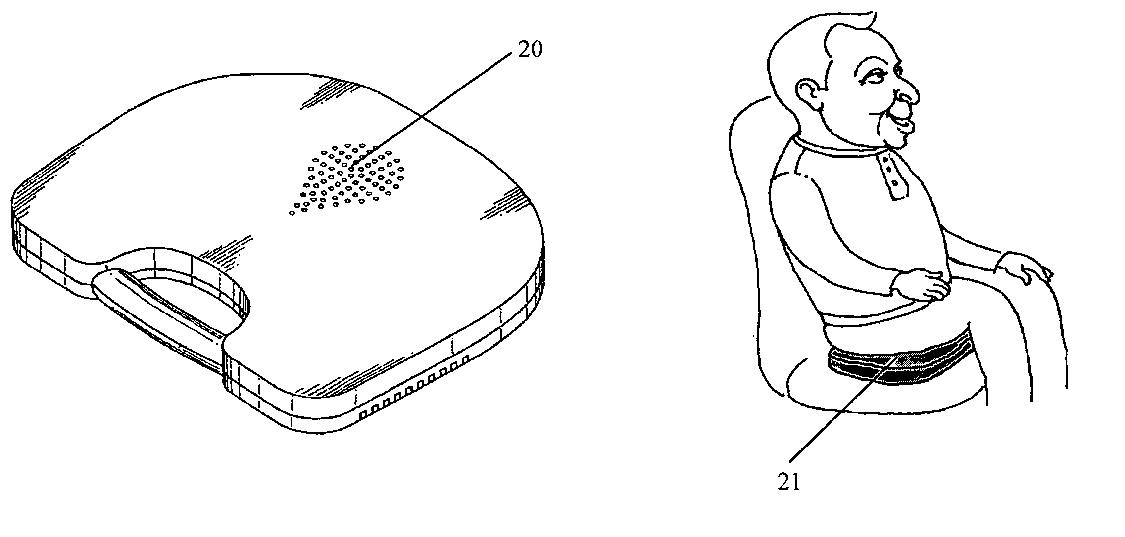 Apparatus for inducing energies of alpha rhythm to the human body