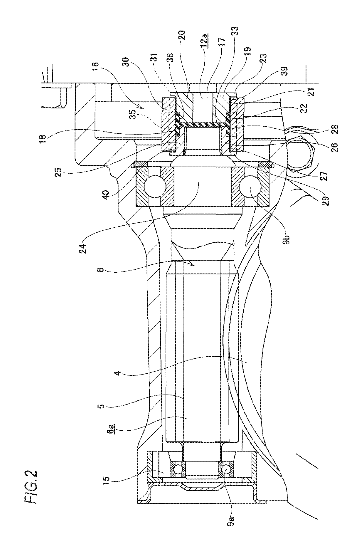 Torque transmission joint and electric power steering device