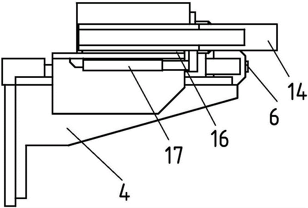 Automatic hole making device of robot and machining method