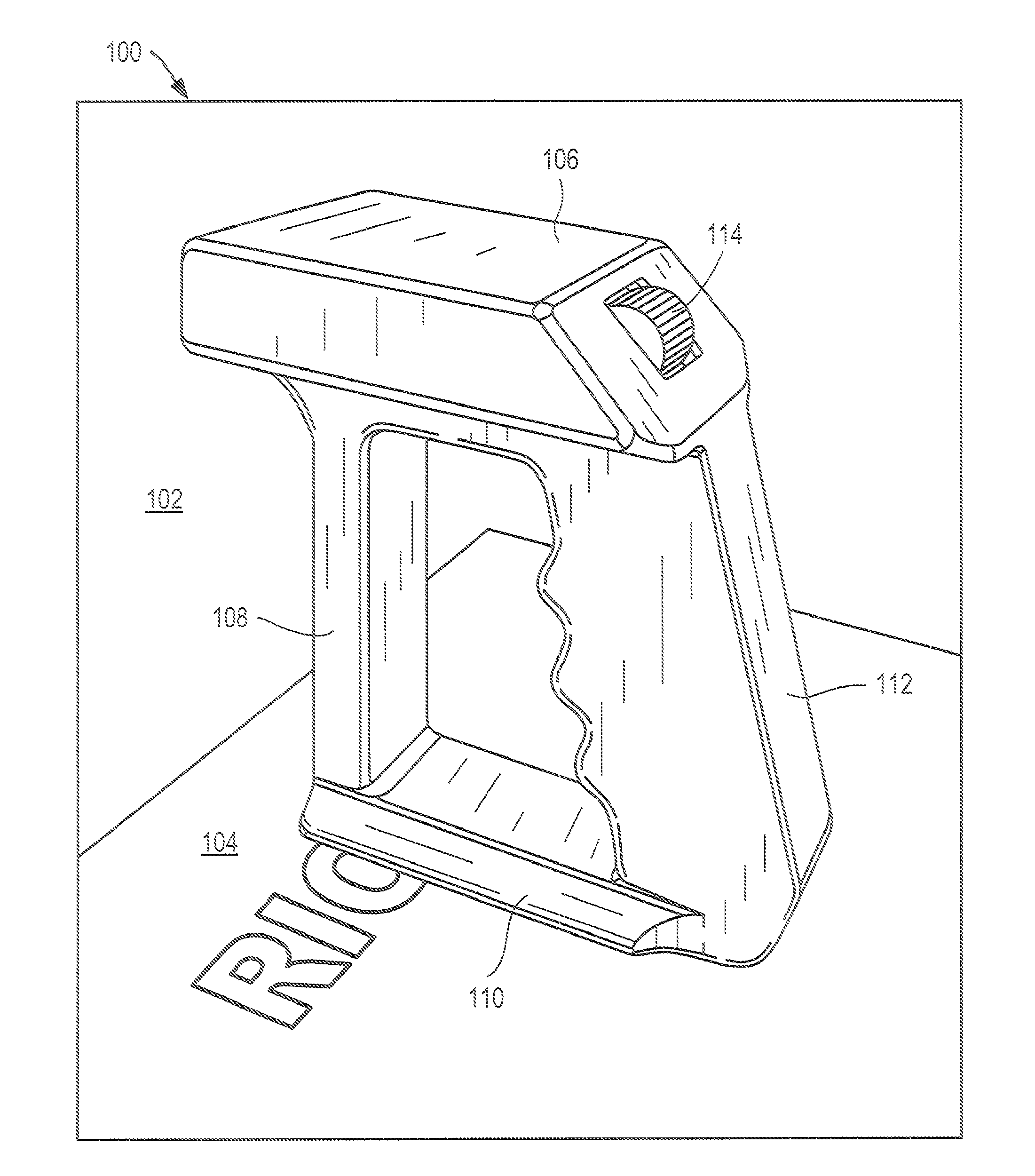 Handheld printer and method of operation