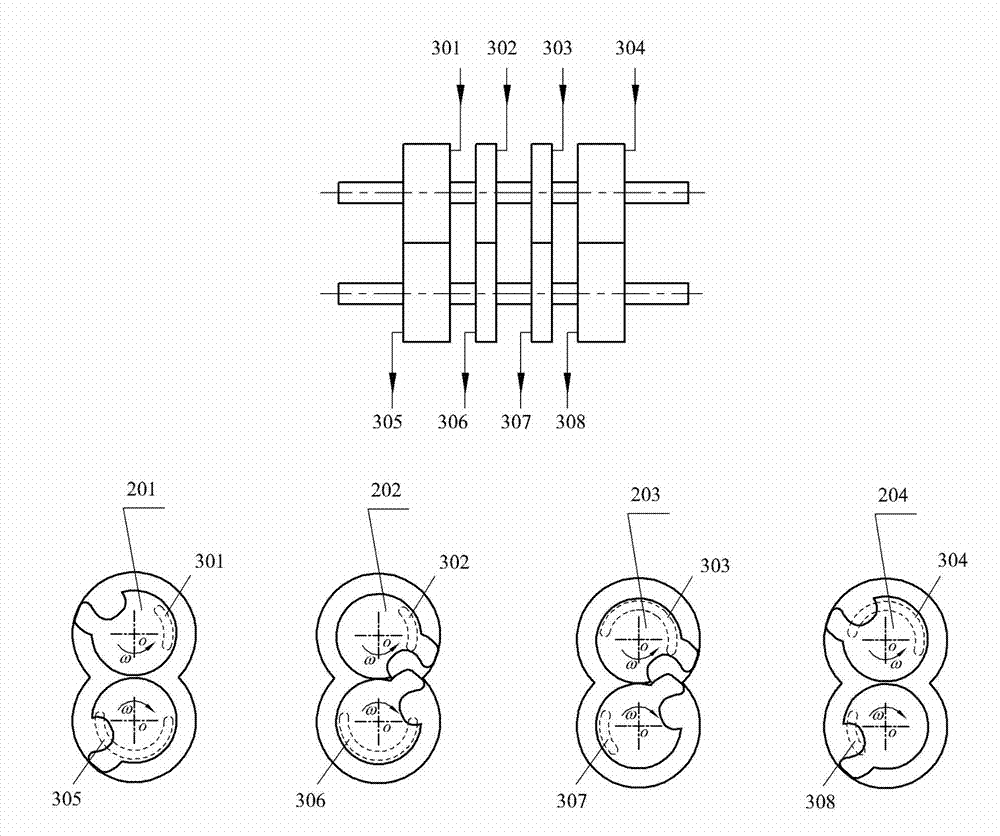 Claw type generator power generation circulating device for thermal power generation