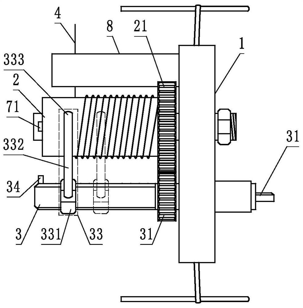 Stay wire binding wire manufacturing device