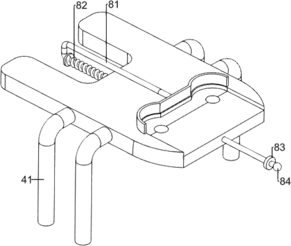 Automatic high-efficiency production device for chain plates in chains