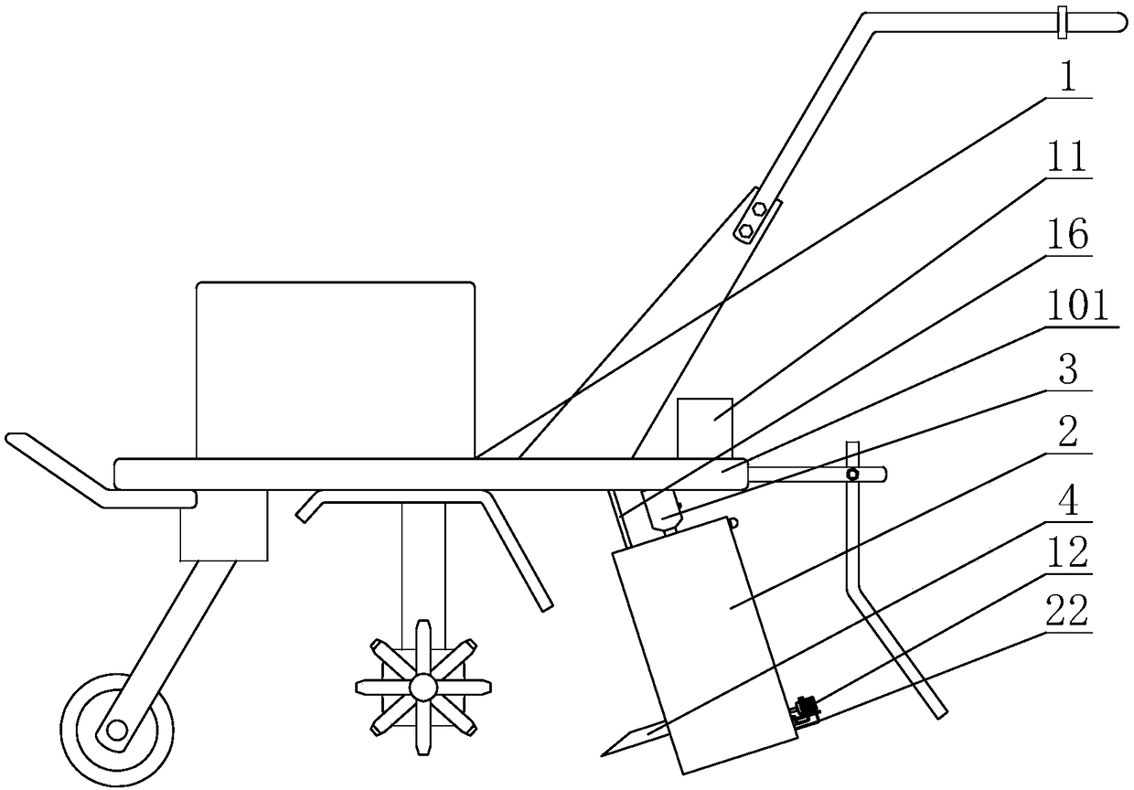 Soil transformation device for crop land