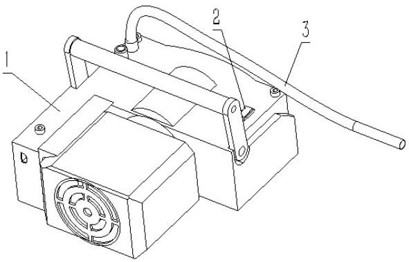 Laser source high-temperature heat treatment device and heat treatment method