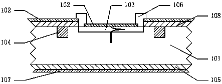 Low dark current pin detector and its processing method