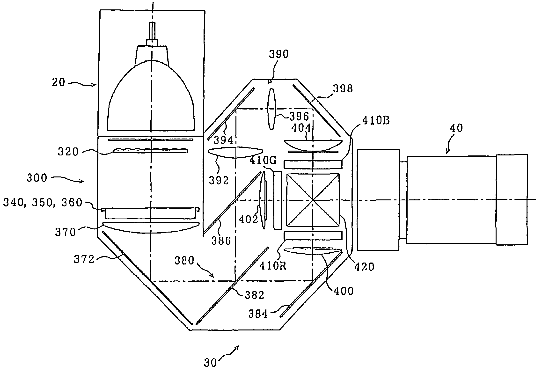 Illumination optical system and projector comprising the same