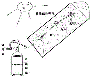 A method of combining non-toxic and non-residual soil treatment with bio-organic fertilizer for the prevention and control of cucumber wilt