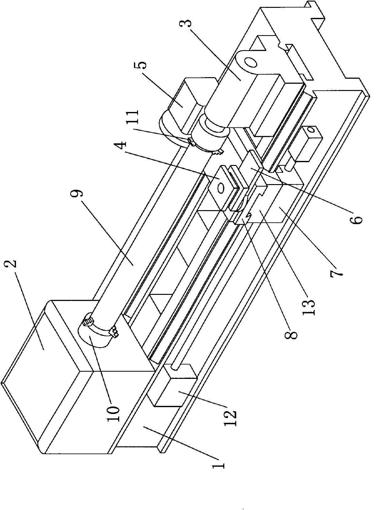 Machine tool for grinding composite workpiece under tensioning state