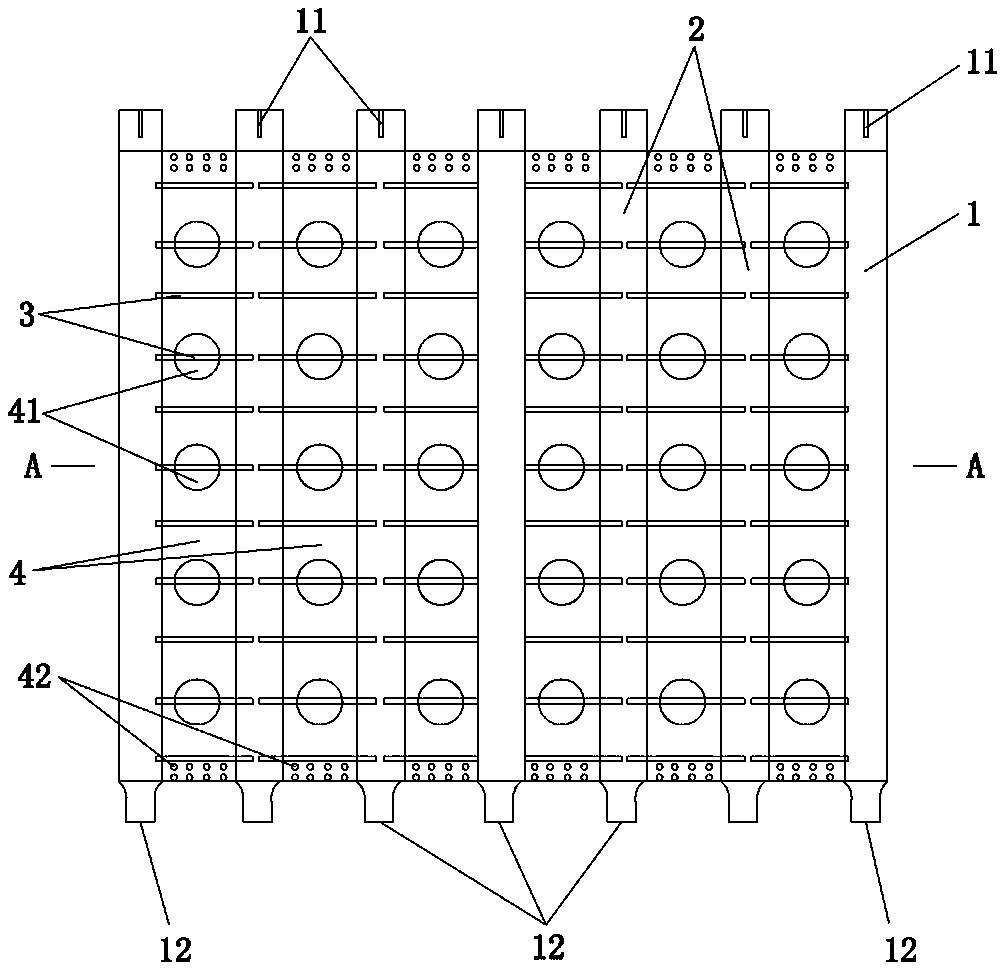 Z-shaped fabricated core column steel plate shear wall and assembly construction method thereof