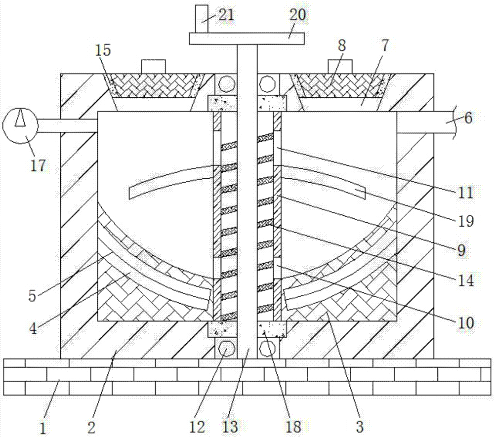 Chestnut shelling device