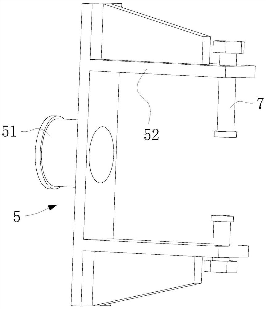 Welding device and repair process for fracture of large crankshaft of high-pressure pump body