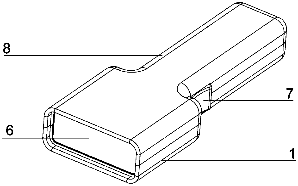 Portable laser injurious-insect killing device