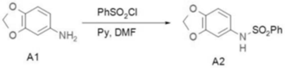 Preparation method of 5, 6-methylenedioxy indole