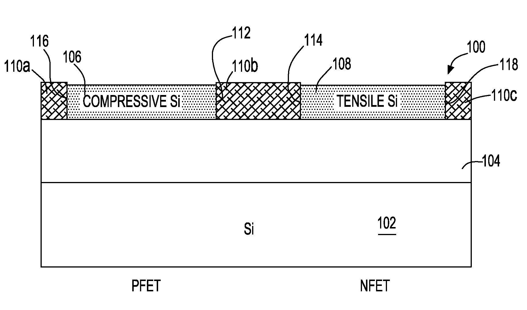 Method of forming stressed SOI FET having doped glass box layer using sacrificial stressed layer