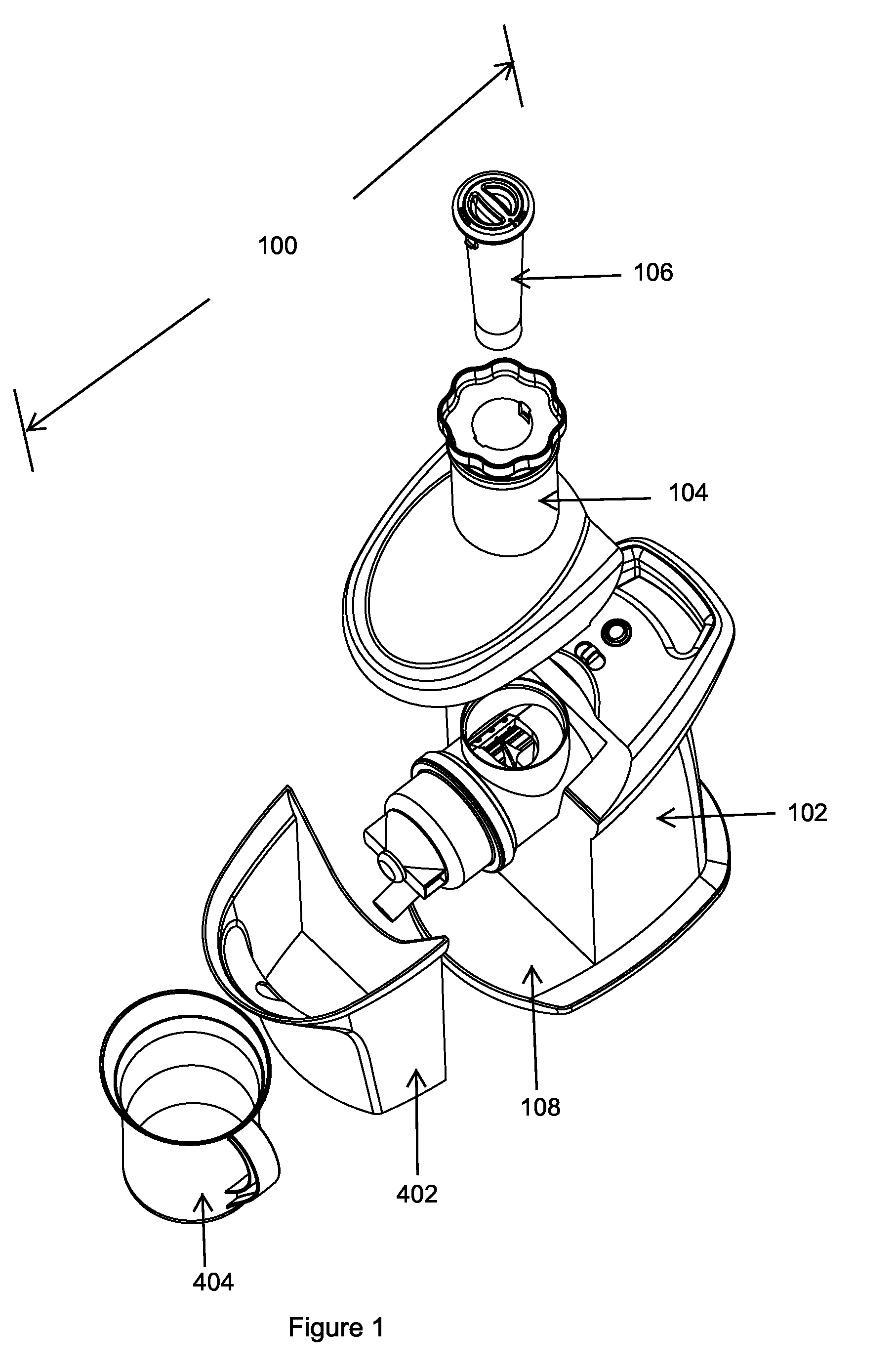 Juice extraction devices with mesh filter of variable distances from helical screw