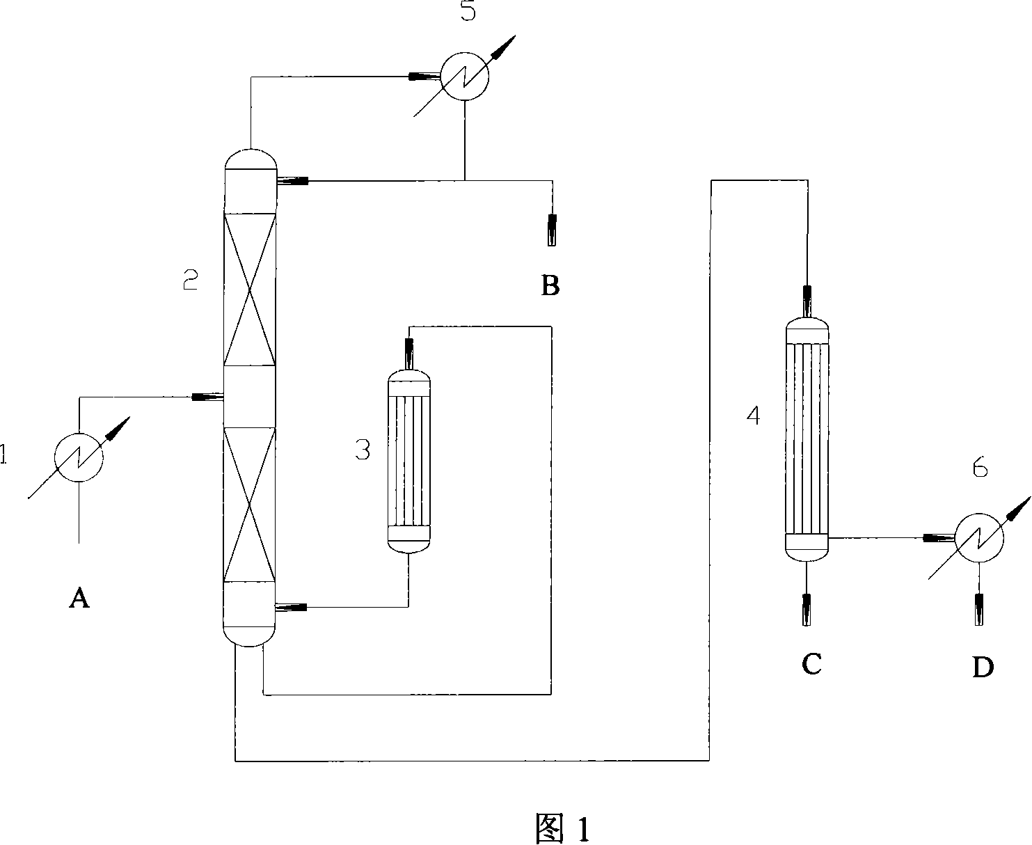 Method and apparatus for purifying vitamin A intermediate mynistic aldehyde