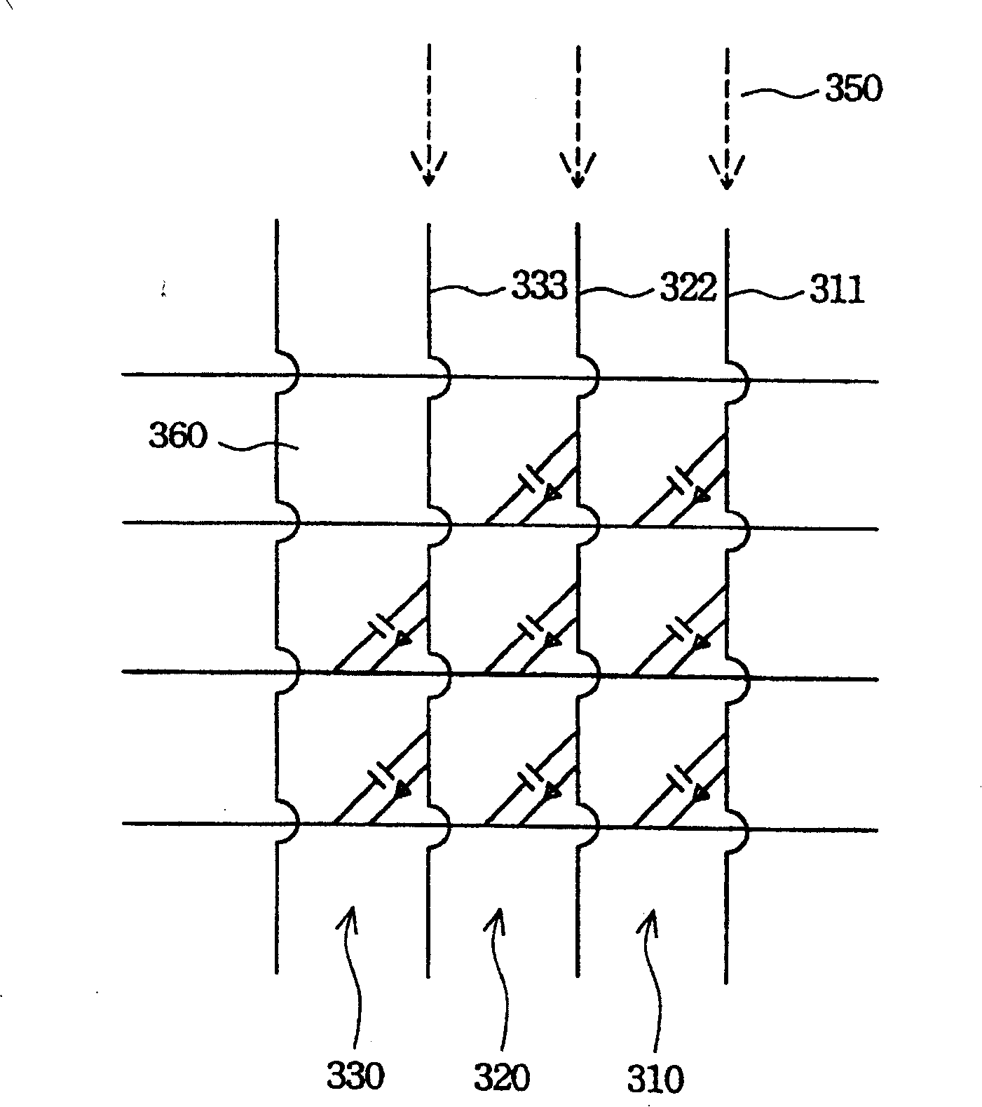 Manufacturing method and structure of organic luminous display panel