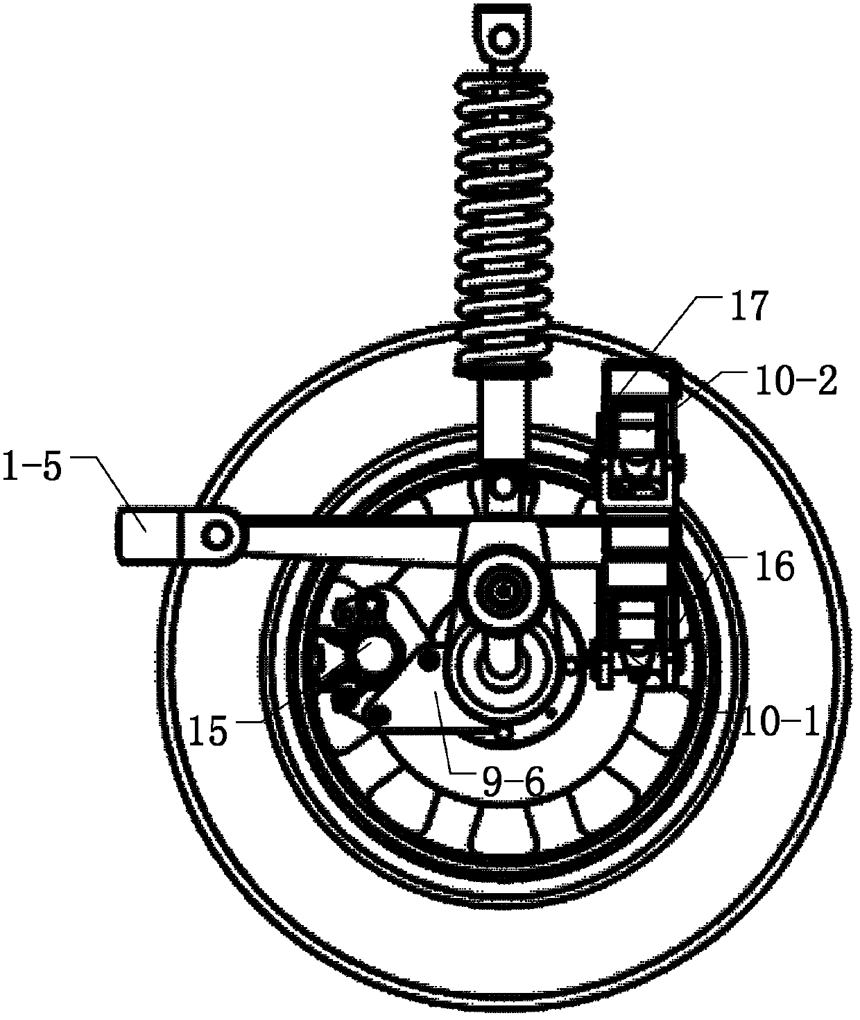 Suspension system for unmanned vehicle