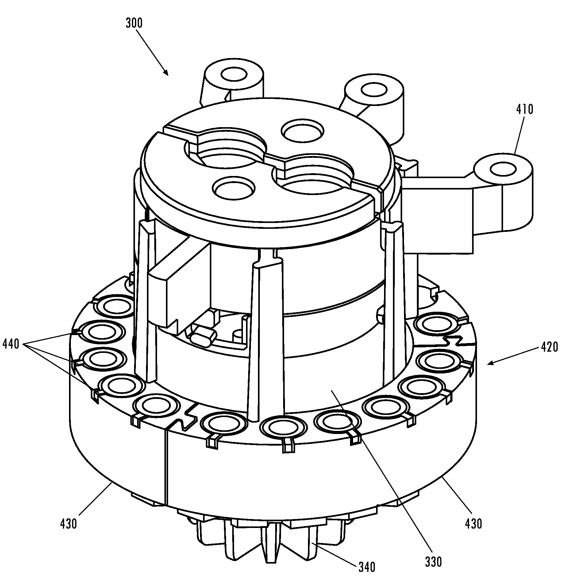 Dispensing nozzle assembly