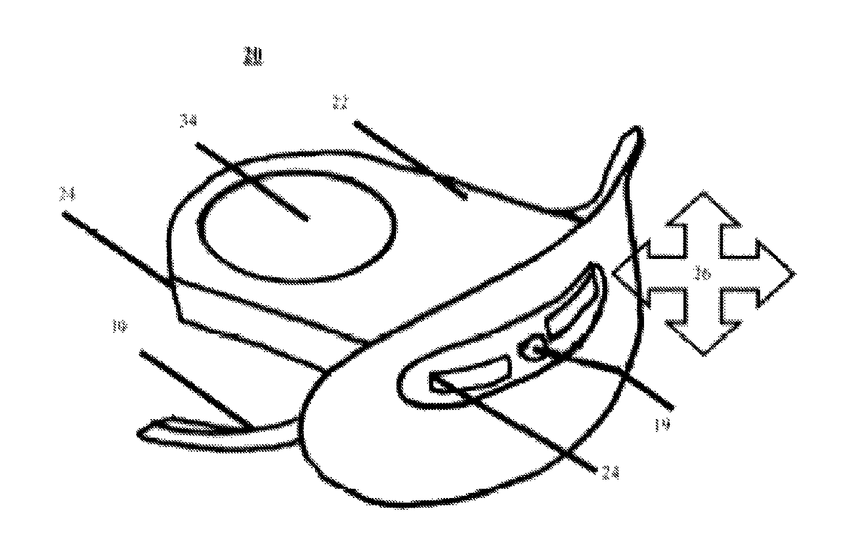 Devices, for preventing collapse of the upper airway, methods for use thereof and systems and articles of manufacture including same