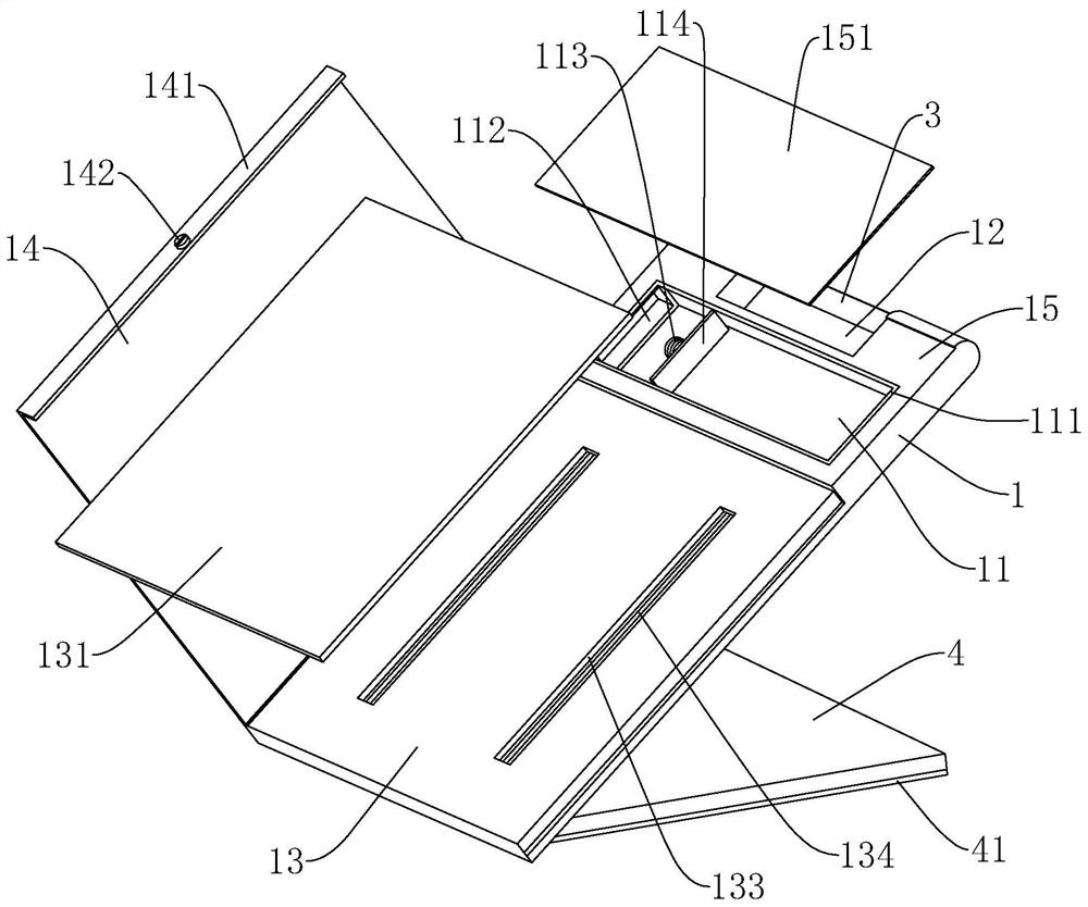 A stepped special-shaped aluminum panel curtain wall system