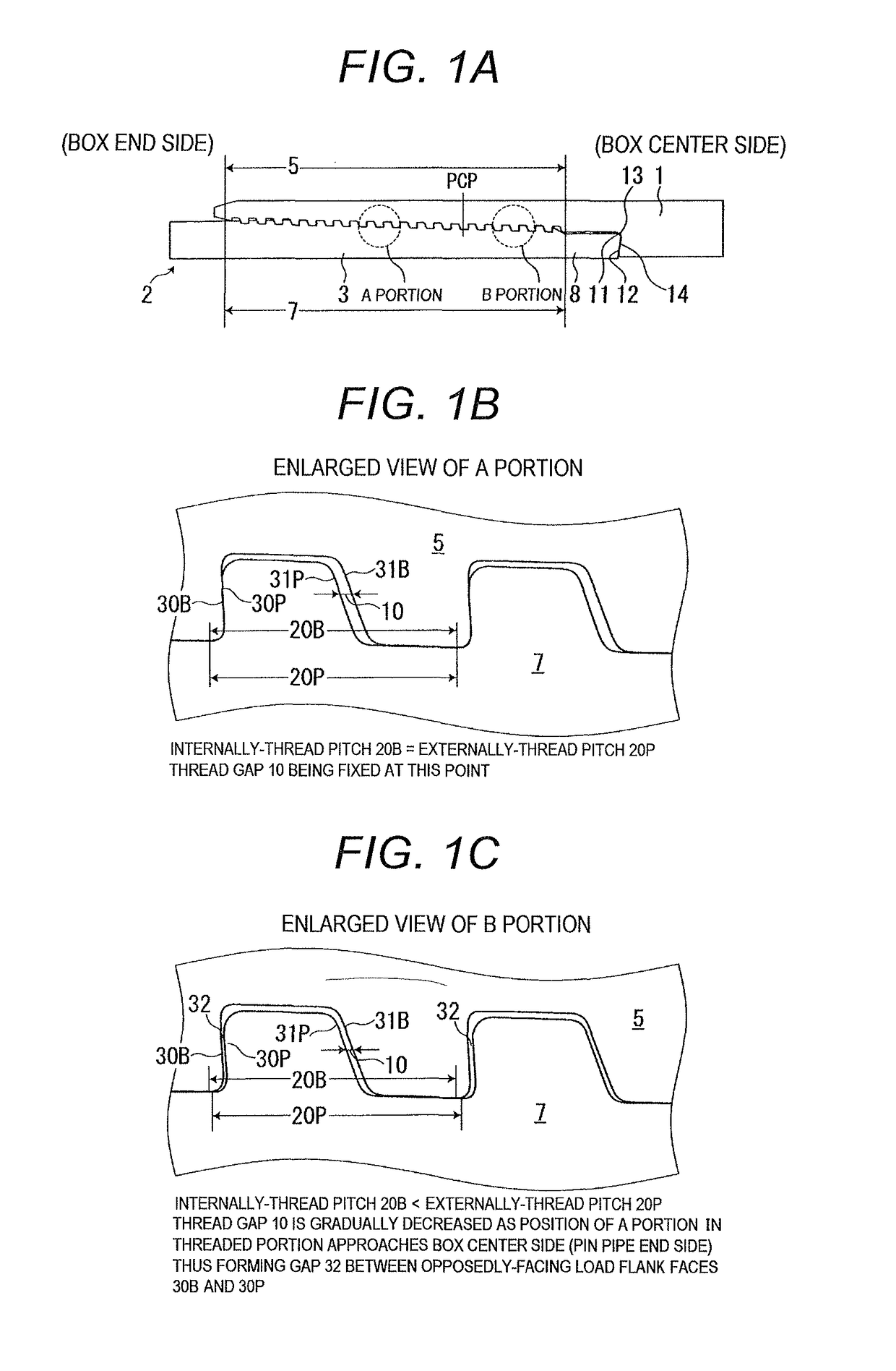 Threaded joint for oil country tubular goods