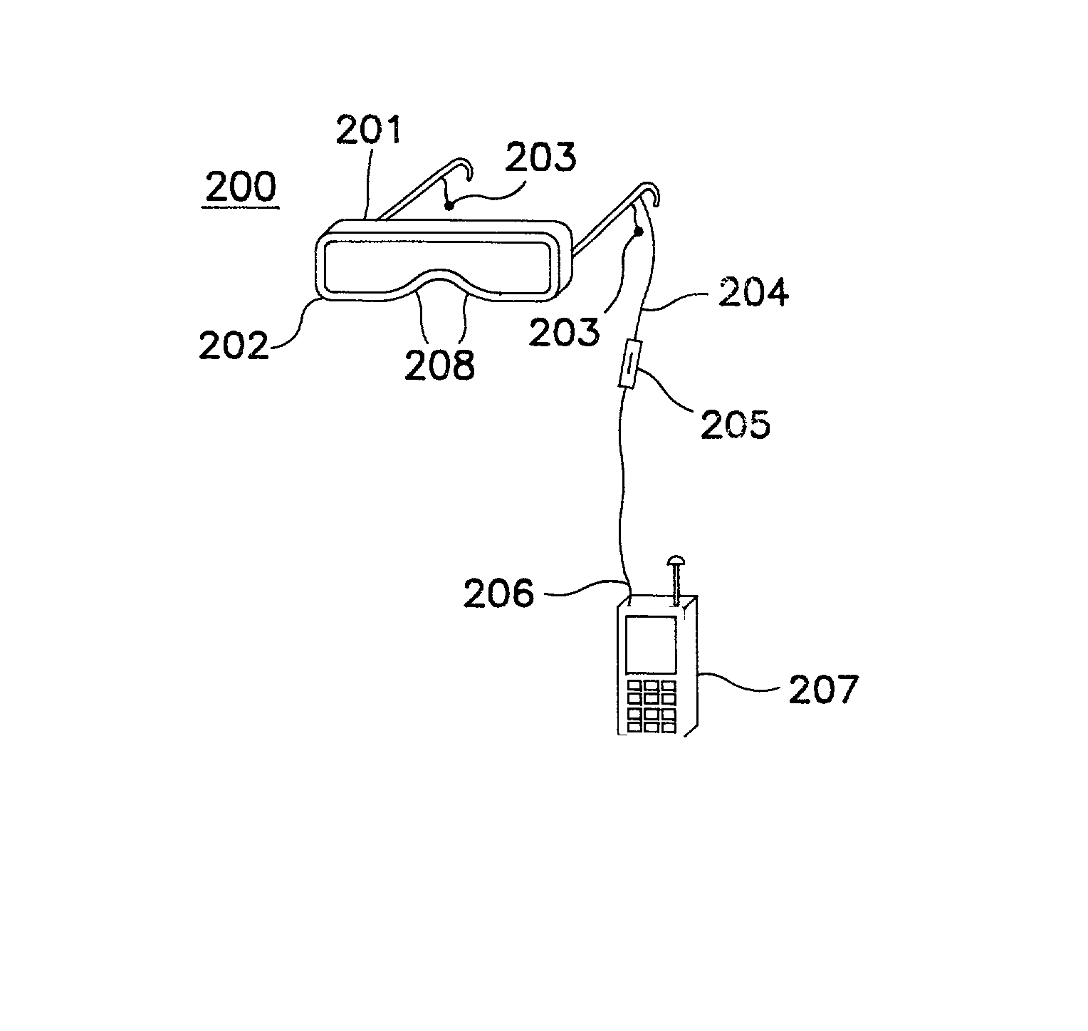 Body worn display system