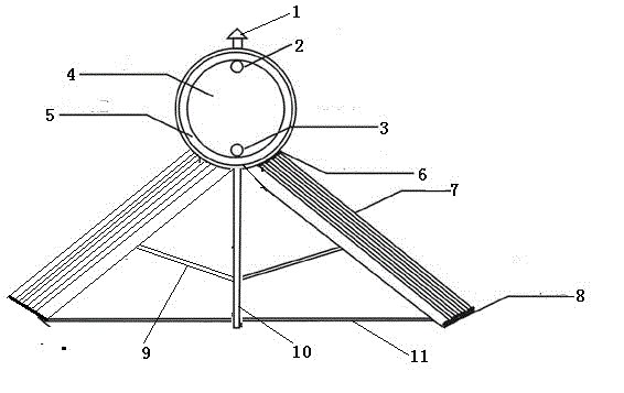 Solar water heater