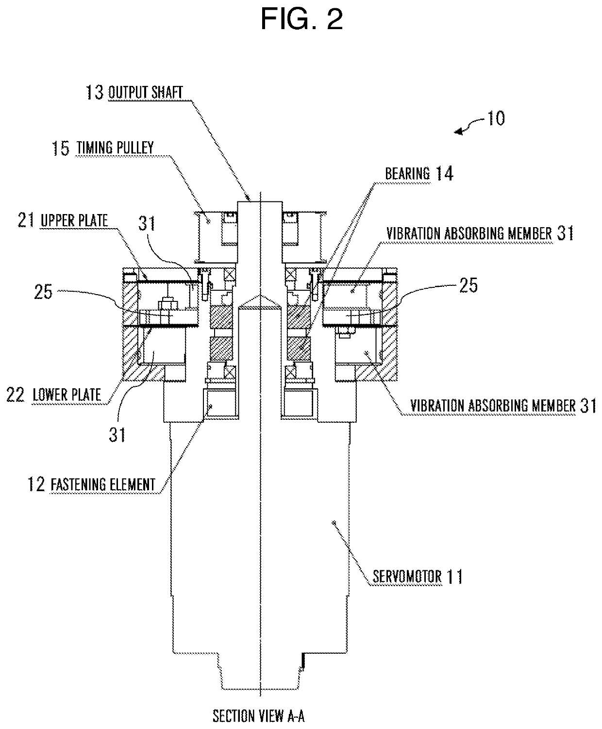 Buildup device