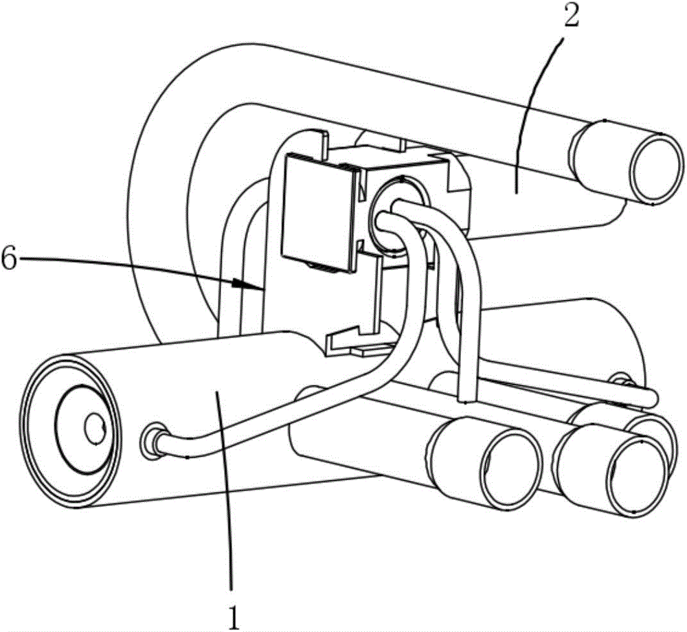 An electromagnetic switching valve