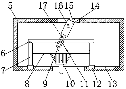 Stirring device for textile dye