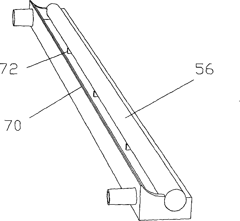 Floor cleaner in combination with floor wiping device with sweeping function