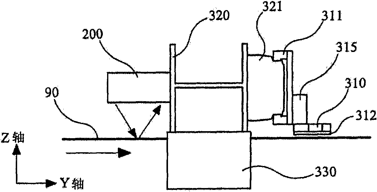 Apparatus for array test with cleaner units