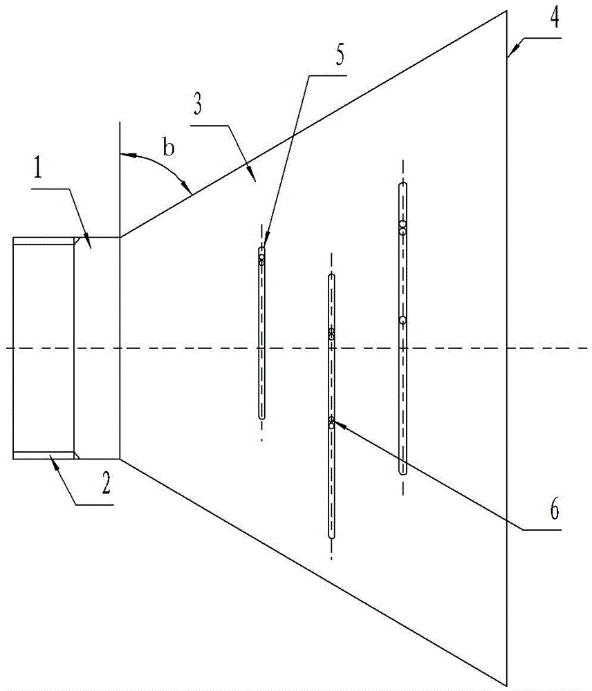 Machining method for spherical water film injection head