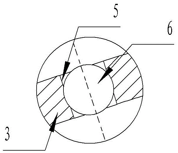 Machining method for spherical water film injection head