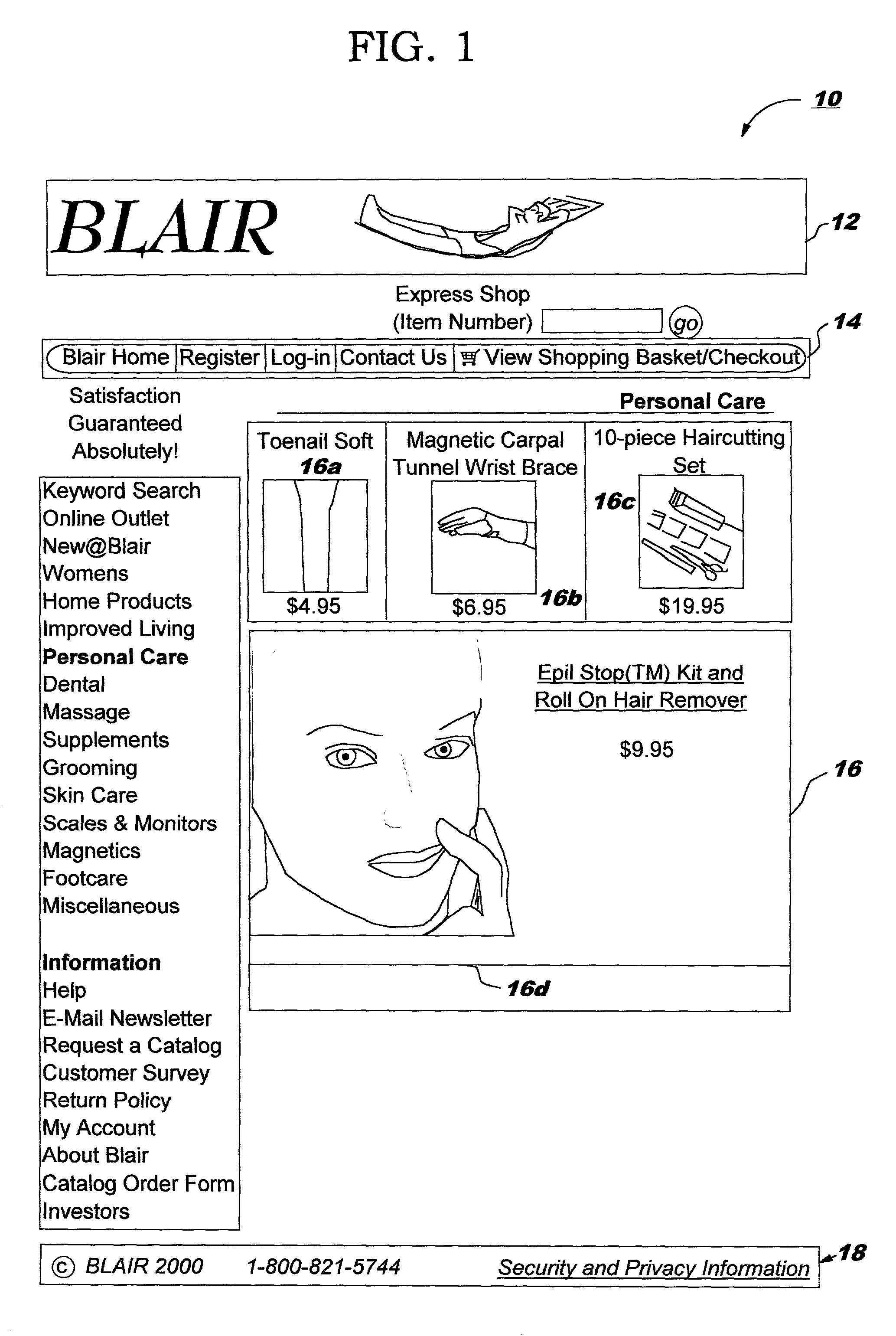 Method and apparatus for facilitating construction of e-commerce web pages having featured products and the like