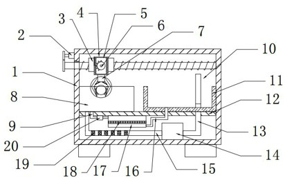 A semiconductor wafer cleaning device