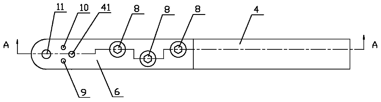 A small forward and reverse ratchet wrench