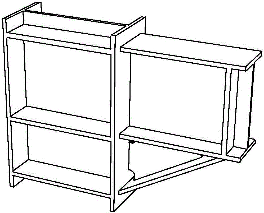 Steel structure beam-column joint haunching reinforcing structure and manufacturing method