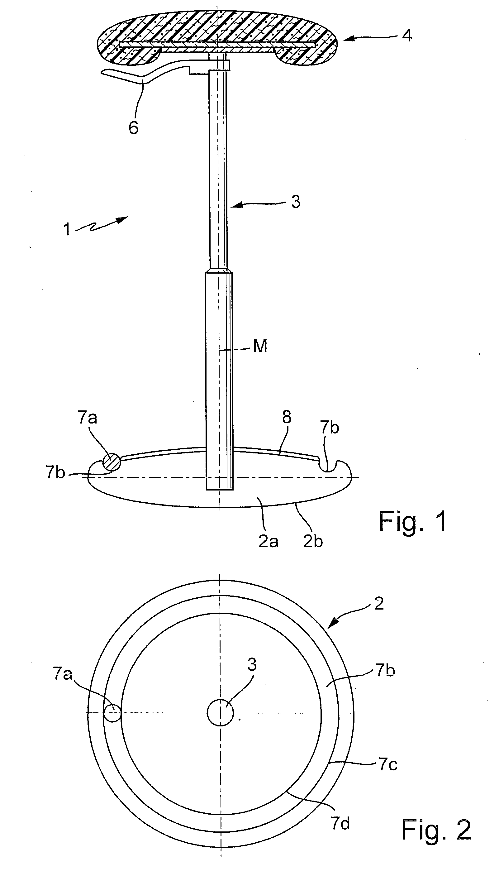 Active dynamic seating device