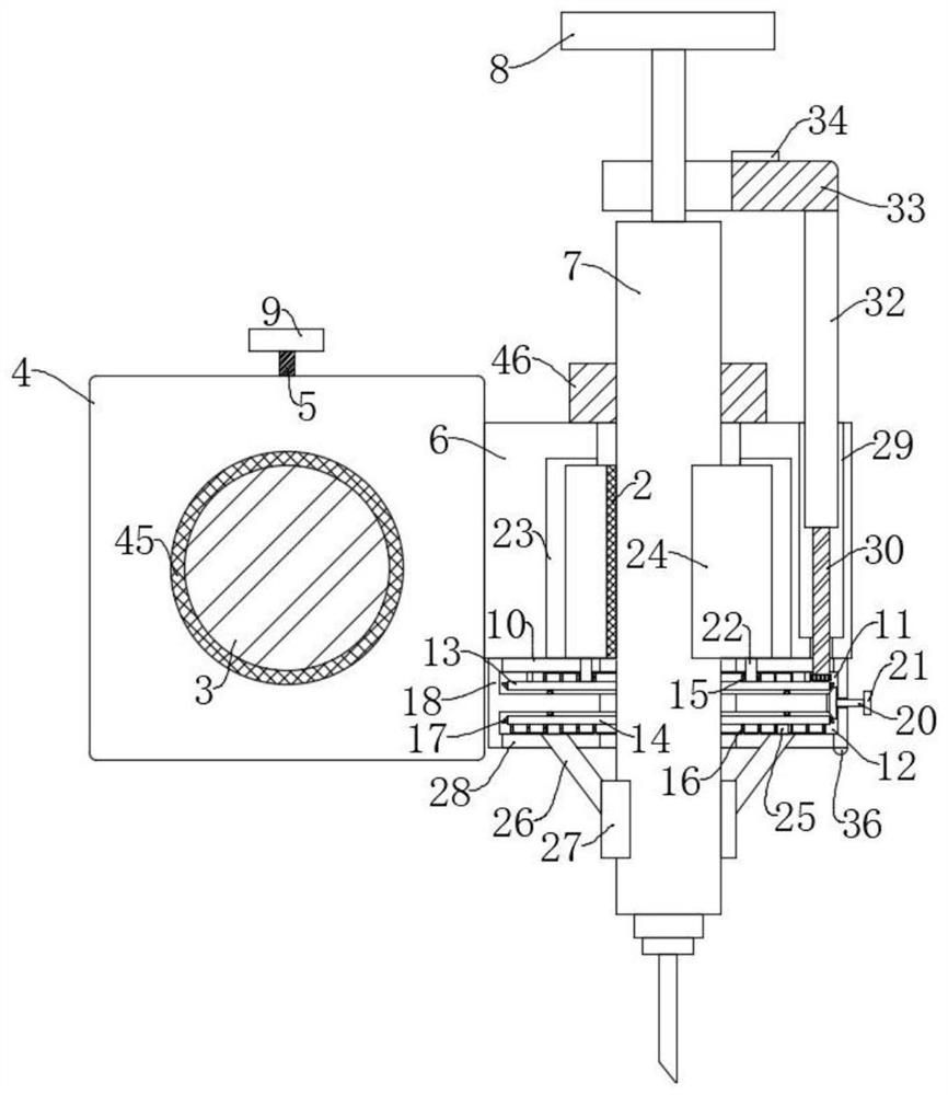 Precise and comfortable injection system for botulinum toxin and use method thereof